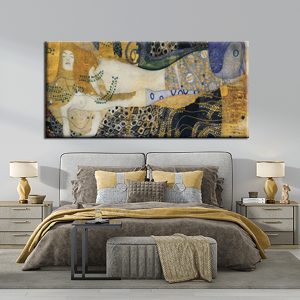 Πίνακας σε καμβά - Klimt Νεροφίδα 2
