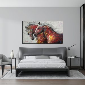 Ζωγραφικός Πίνακας – Άλογα