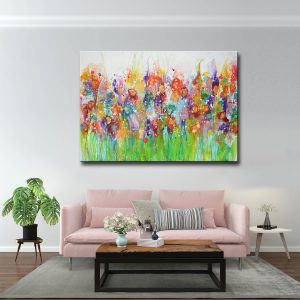 Πίνακας Flowers Abstract