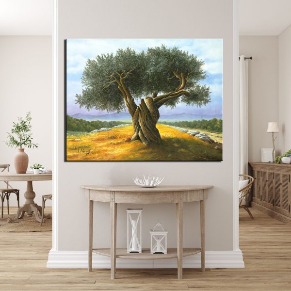 Πίνακας ζωγραφικής ελαιόδεντρο 3