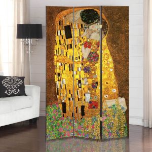 Παραβάν - The kiss Gustav Klimt