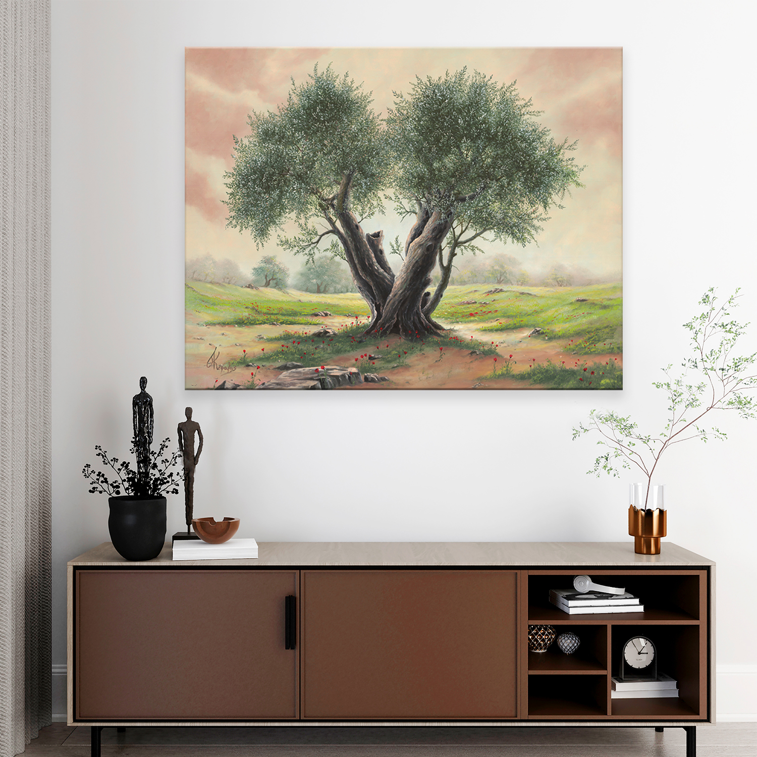 Πίνακας Ελαιόδεντρο 7 - Π. Κεφαλάς
