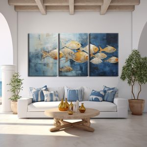 Τρίπτυχο Group of Fish