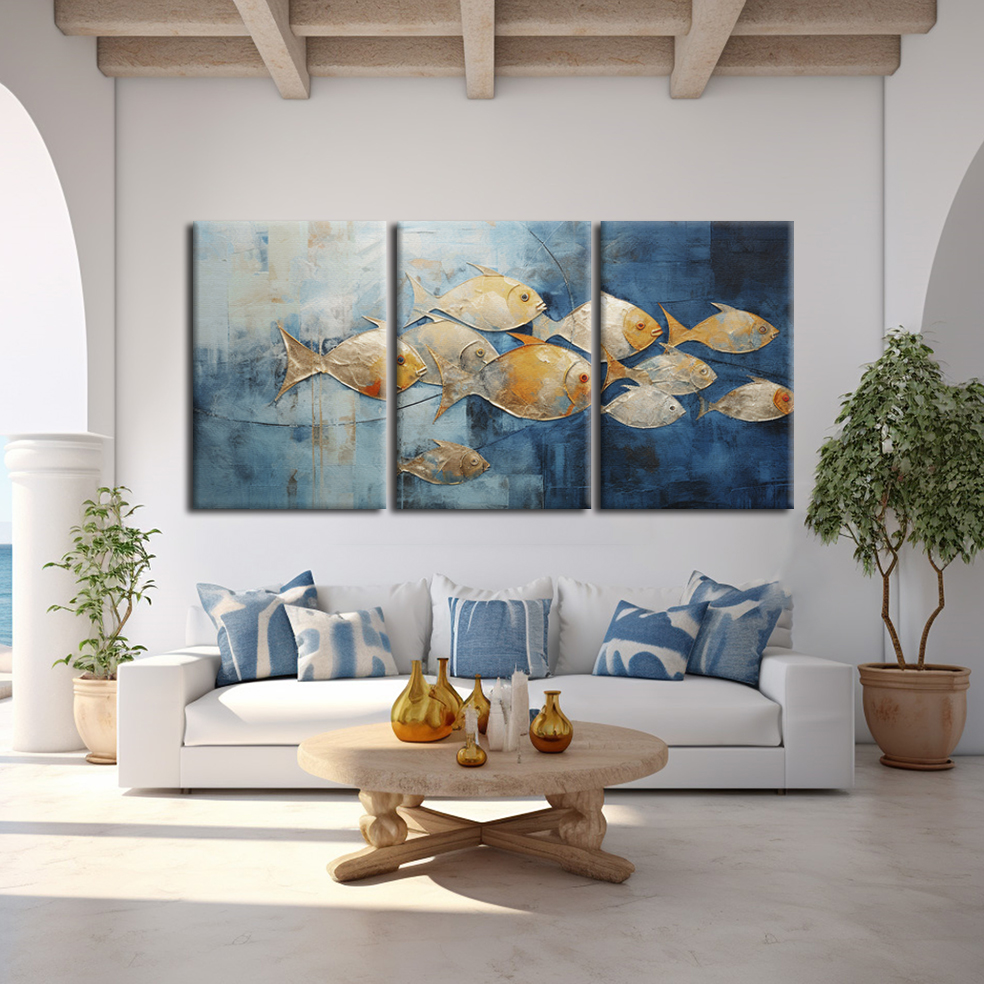 Τρίπτυχο Group of Fish